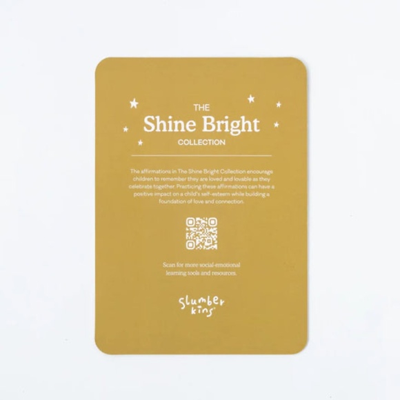 Slumberkins Shine Bright Bigfoot Snuggler And Affirmation Card - Picture 3 of 3